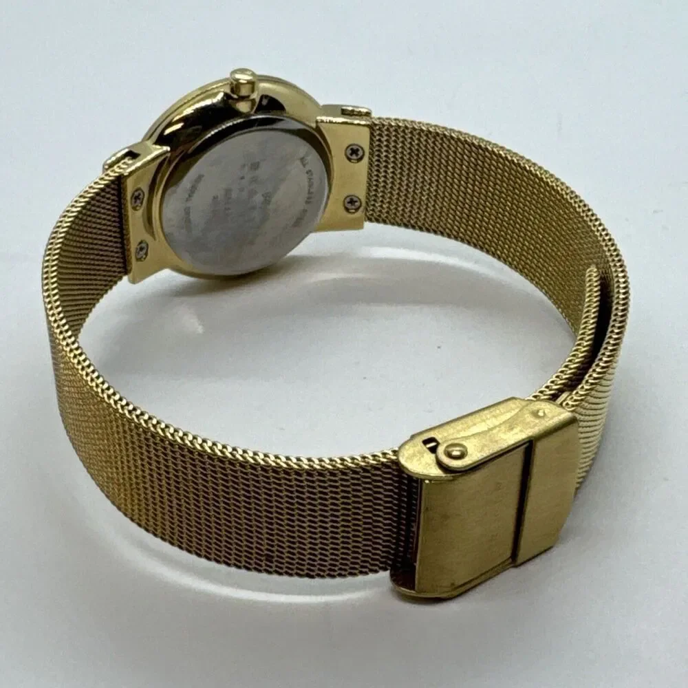 Skagen Freja 358SGGD Women's Gold Stainless Steel Analog Dial Wrist Watch JNA567